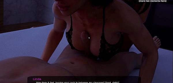  Hot romantic sex with a gorgeous stepmom who loves when her wet tight pussy gets fucked with a young big cock l My sexiest gameplay moments l Milfy City l Part 31